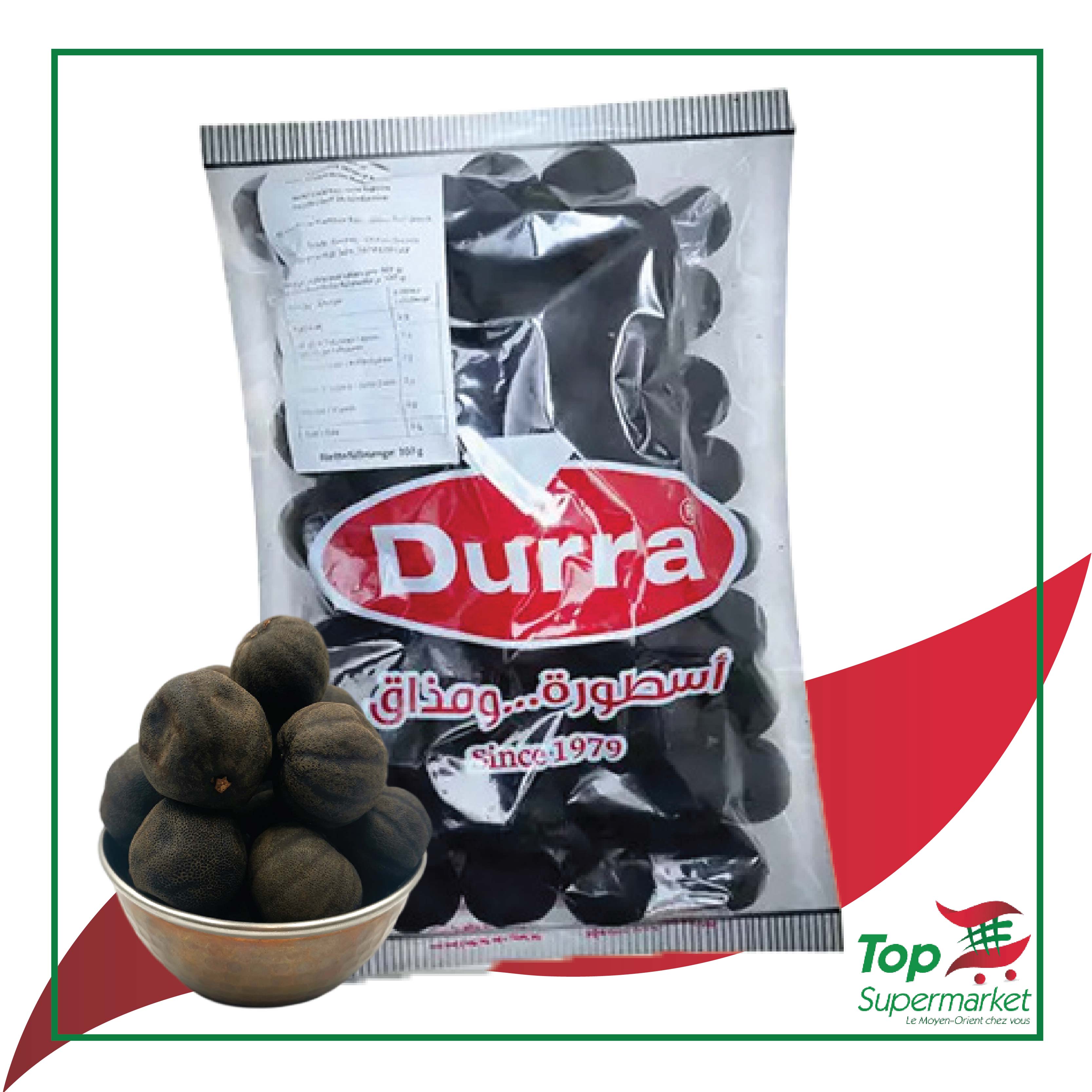 Durra lemon noir 300gr